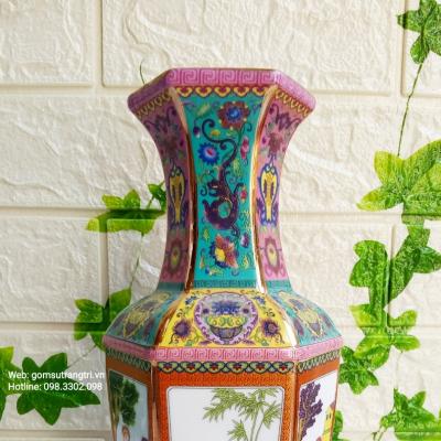 Bình cảnh cắm hoa phong cách Châu Âu - quà tặng cao cấp